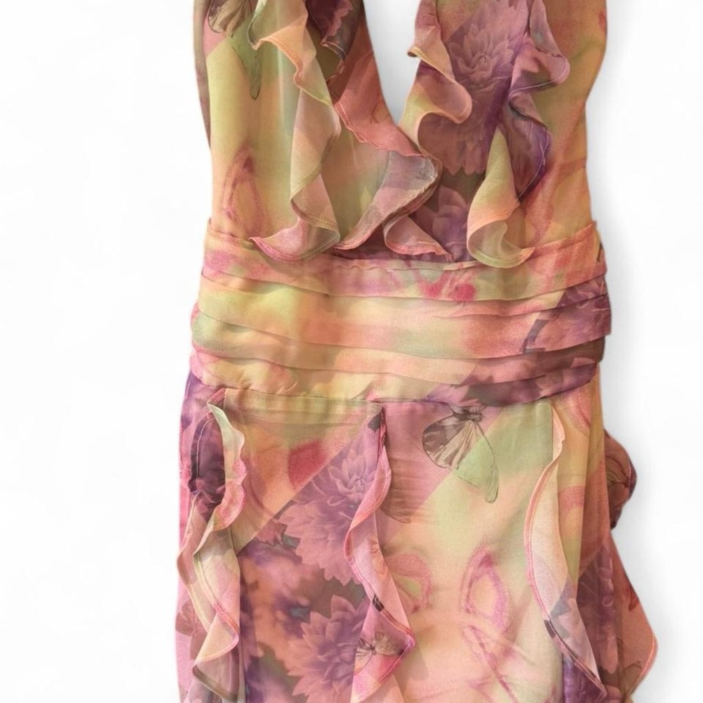 NBD Divya Maxi Dress in Patchwork Multi/XS/NWT - Picture 3 of 9
